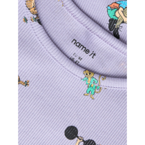 NAME IT Bluse Ara Pippi Heirloom Lilac